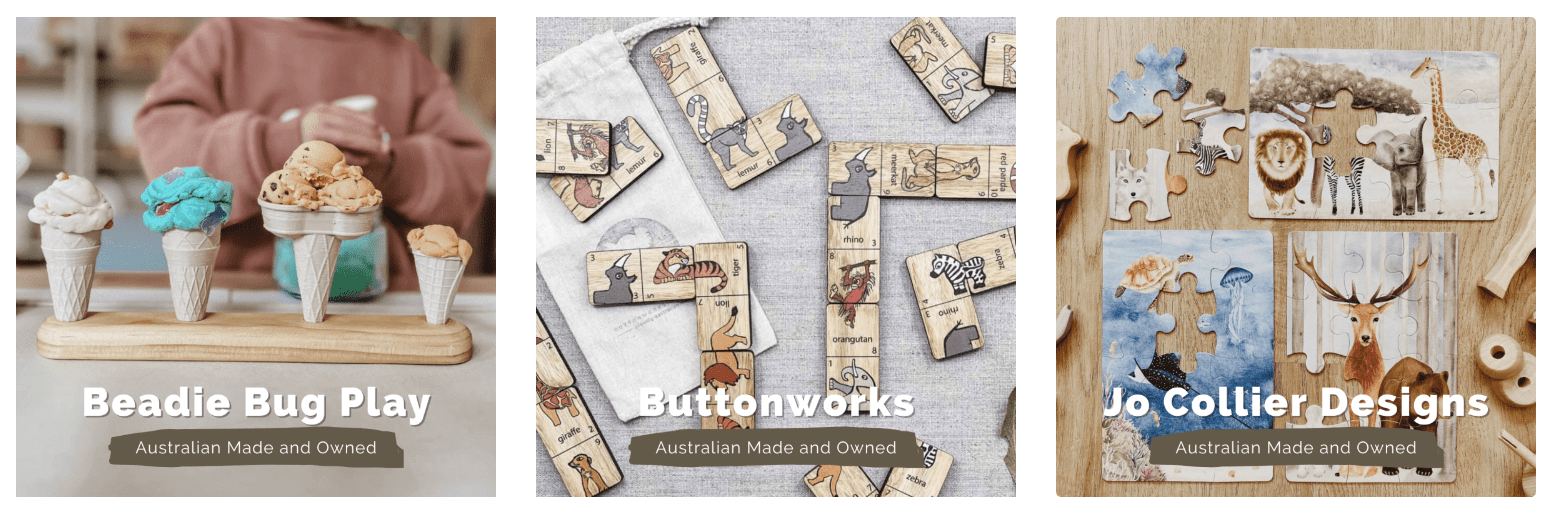sustainable suppliers Australian made